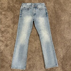 GAP Men's Light Blue Bootcut Jeans